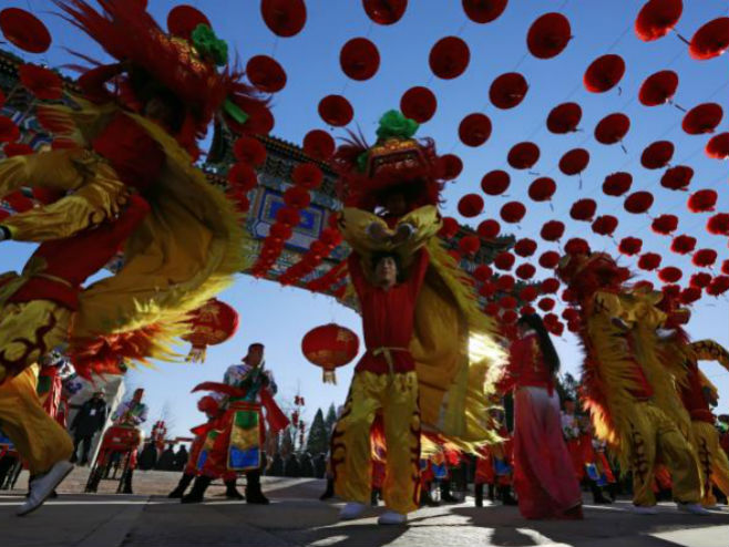 Peking: Proslava kineske Nove godine - Foto: AP