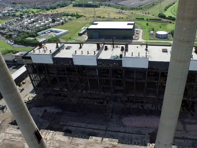 Rušenje škotske termoelektrane - Foto: Screenshot/YouTube
