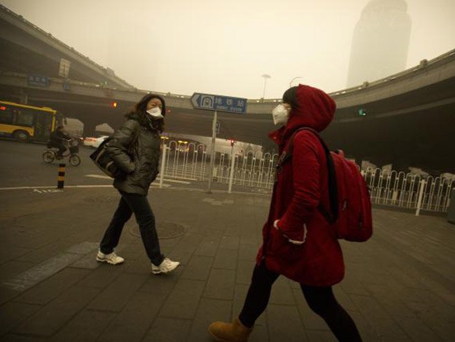 Kina - Zagađenje vazduha - Foto: AP