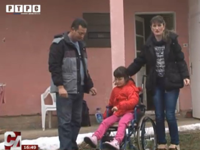 Željani Trifunović, teško oboljeloj devetogodišnjoj djevojčici potrebna pomoć - Foto: RTRS