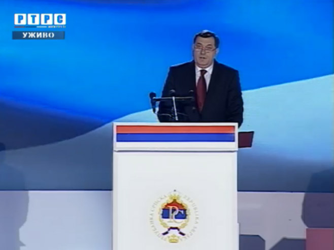 Svečana akademija povodom Dana republike - Milorad Dodik - Foto: RTRS