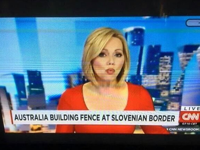 Si-En-En: Australija gradi ogradu prema Sloveniji! - Foto: Screenshot