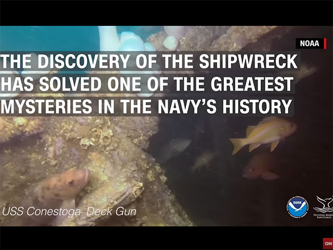 Pronađena olupina američkog ratnog broda nestalog u oluji - Foto: Screenshot/YouTube