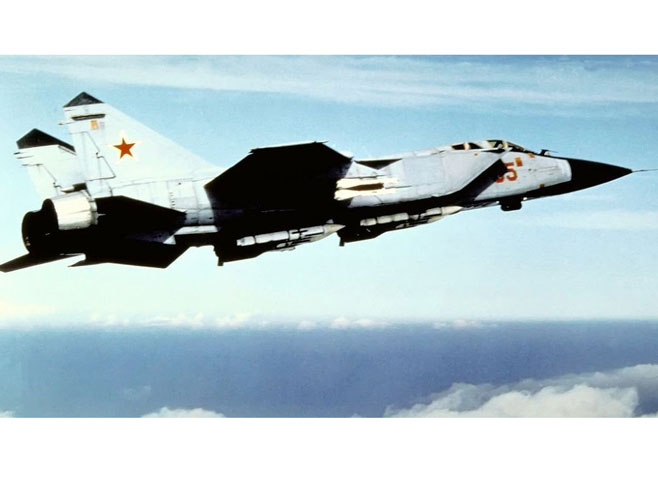 Ruski MiG-31 - Foto: Wikipedia