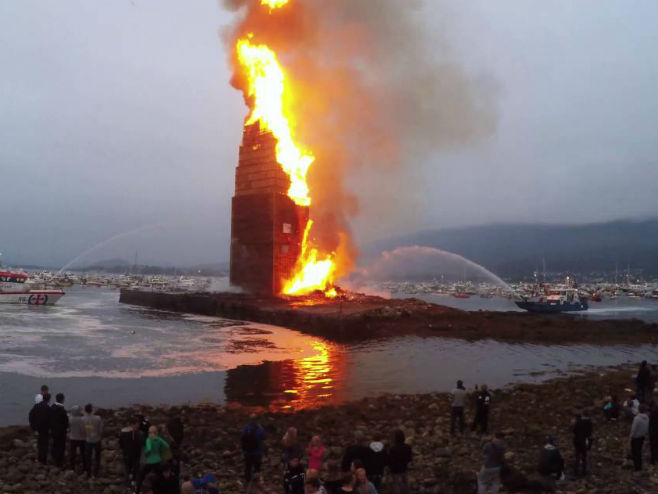 Norvežani zapalili najveću lomaču na svijetu - Foto: Screenshot/YouTube