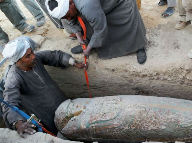 Pronađena mumija u Egiptu (Foto: AP Photo/Egypt's Supreme Council Of Antiquities) - 