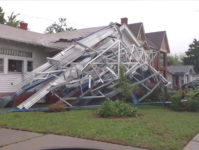 Tornado u Teksasu - Foto: Screenshot/YouTube
