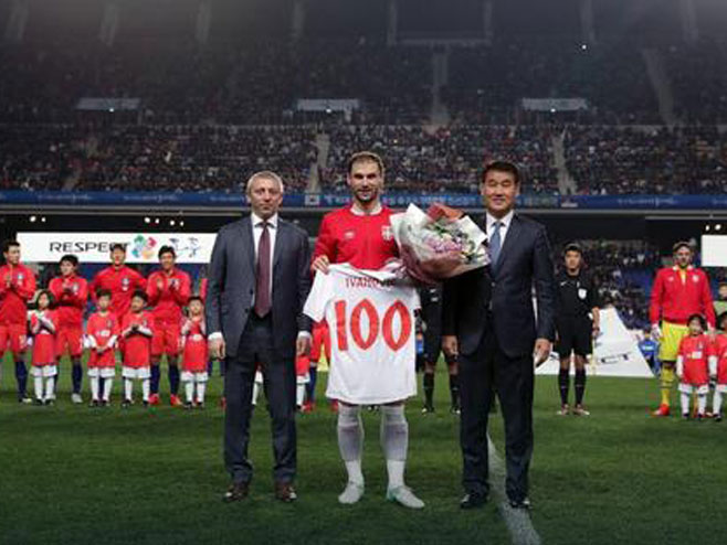Banetov jubilej: Ivanović odigrao 100. meč za reprezentaciju (Foto: FSS/Promo) - 