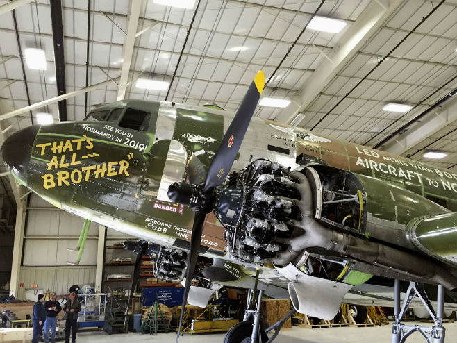 Restauriran avion koji je predvodio invaziju na Normandiju - Foto: AP