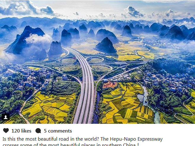 Da li je ovo najlepši autoput na svetu?  (Foto:twitter) - 