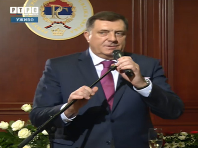Milorad Dodik, prijem - Foto: RTRS