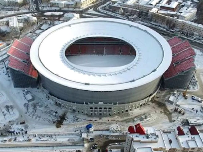 Fudbalski stadion u Јekaterinburgu - Foto: Screenshot