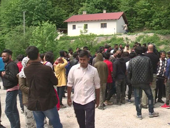 Migranti u BiH - Foto: RTRS