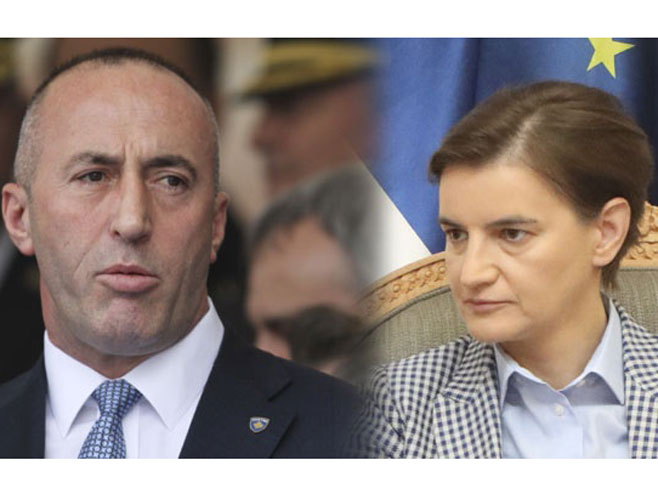 Haradinaj i Brnabić - Foto: Novosti.rs