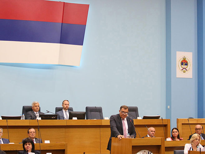 Milorad Dodik - posebna sjednica Narodne skupštine Republike Srpske - Foto: SRNA