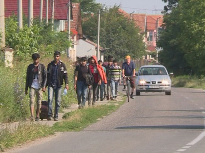 Migranti Bijeljina - Foto: RTRS