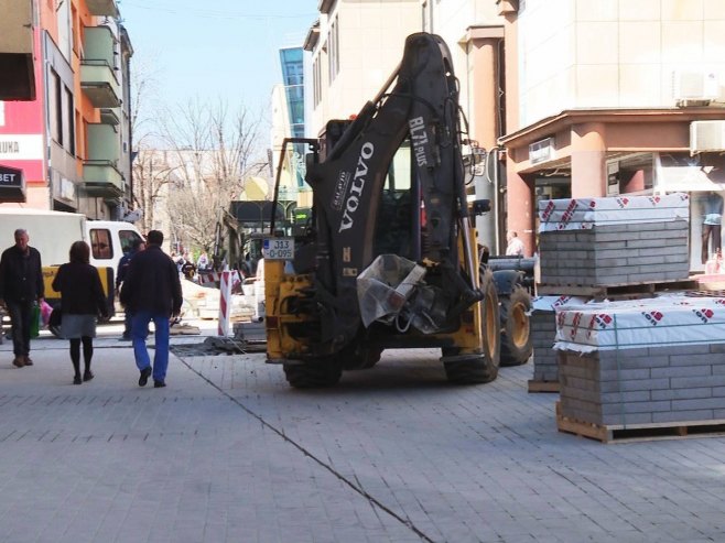 Rekonstrukcija Gajeve ulice - Foto: RTRS