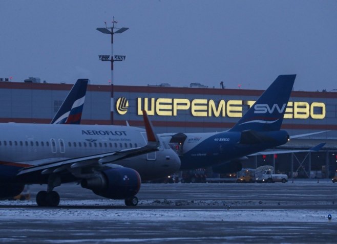 Aerodrom Šeremetjevo u Moskvi (foto: arhiva/EPA-EFE/SERGEI ILNITSKY) - 