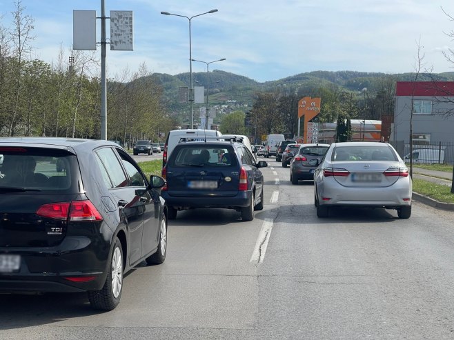 Banjaluka, saobraćajne gužve - Foto: RTRS