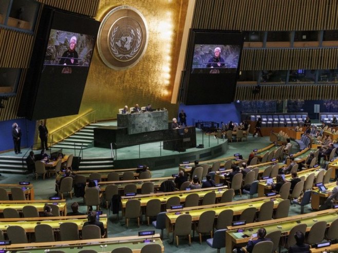 Generalna skupština UN (Foto:  EPA-EFE/SARAH YENESEL/ilustracija) - 